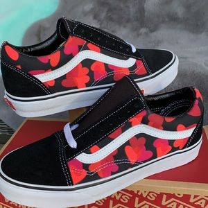 VANS OLD SKOOL VALENTINES HEARTS Blkfchspr WMNS